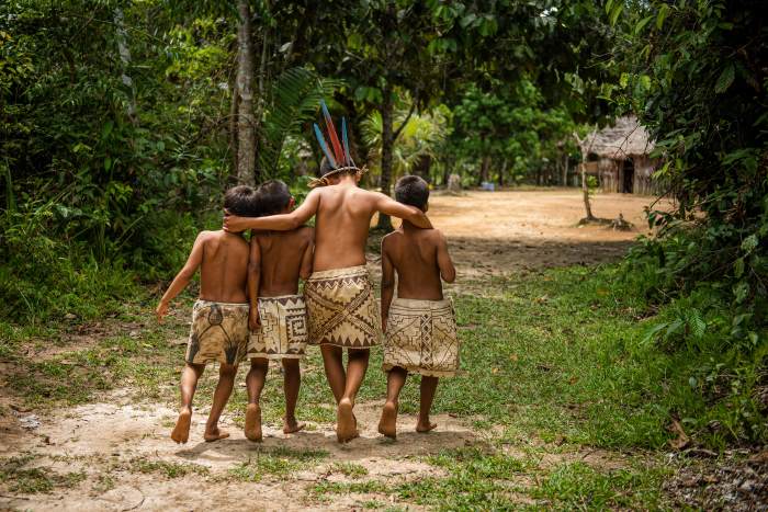 Tribu 4 enfants